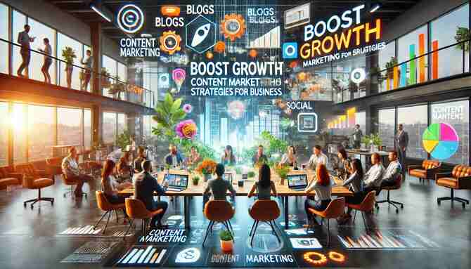 Boost Growth Content Marketing Strategies for Business